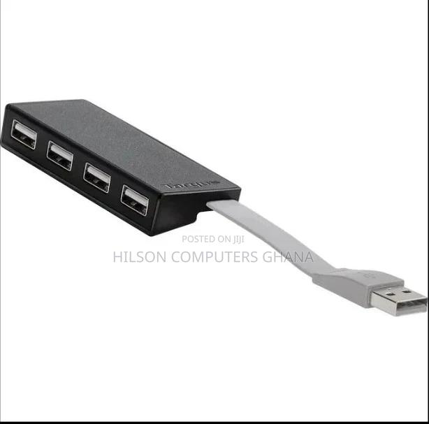 Targus Ach114us High Speed 4-Port Portable Usb 3.0 Hub – Bla · Photo 2