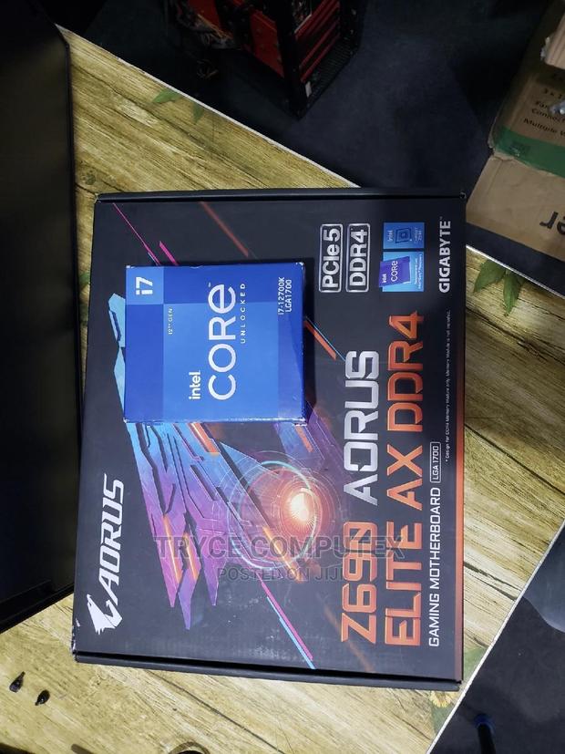 Intel Core I7 and Z690 Aorus Elite Motherboard · Photo 2