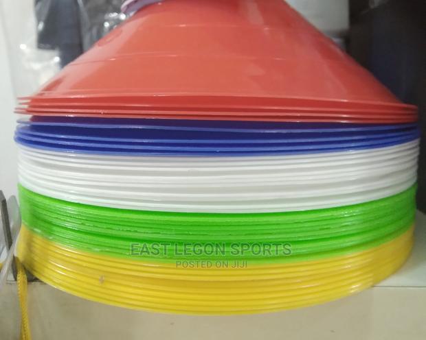 X1 Each Football Cones Red,Blue,White,Green,Yellow Markers · Photo 2