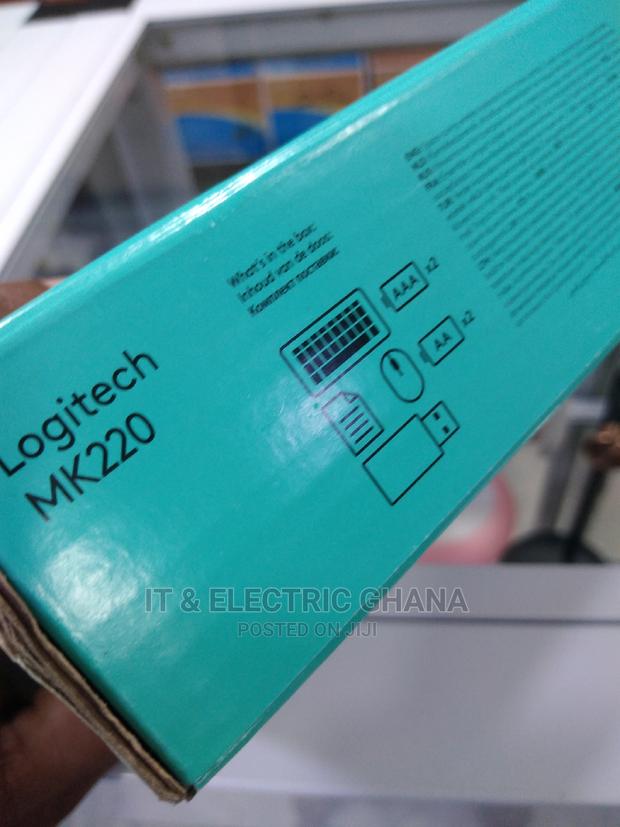 Logitech Mk220 Wireless Keyboard and Mouse Combo photo 2