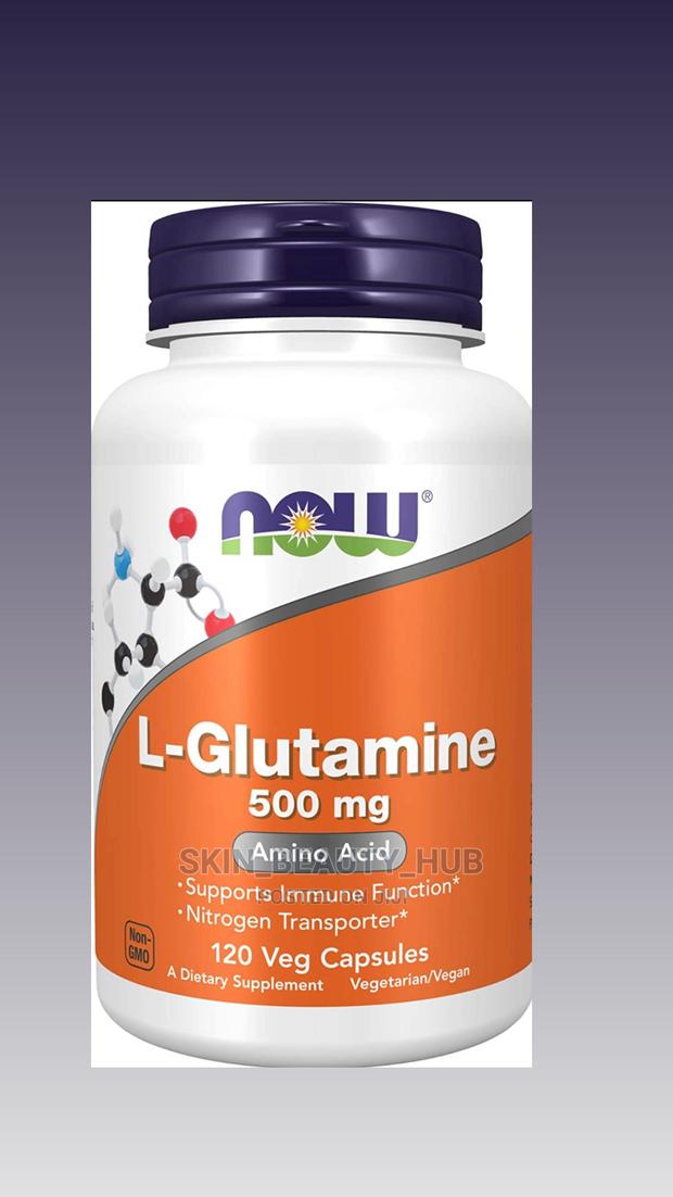 Now L-Glutamine 500mg 100capsules · Photo 2
