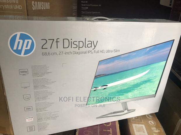 Picture Perfect HP M27f 27 Inch 75hz FHD Monitor · Photo 2