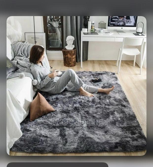 Heavy Fluffy Center Mat(In Diff Colors*Size:180x120cm · Photo 2