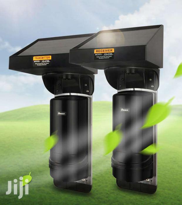 Wireless Solar Powered Infrared Perimeter Security Beam Detectors photo 2
