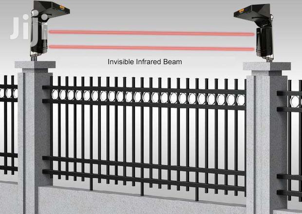 Wireless Solar Powered Infrared Perimeter Security Beam Detectors photo 3