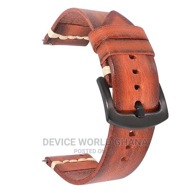 Vintage Wax Leather Strap 4 Samsung Watch/Gear/Huawei Gt Etc photo 4