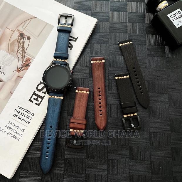 Vintage Wax Leather Strap 4 Samsung Watch/Gear/Huawei Gt Etc