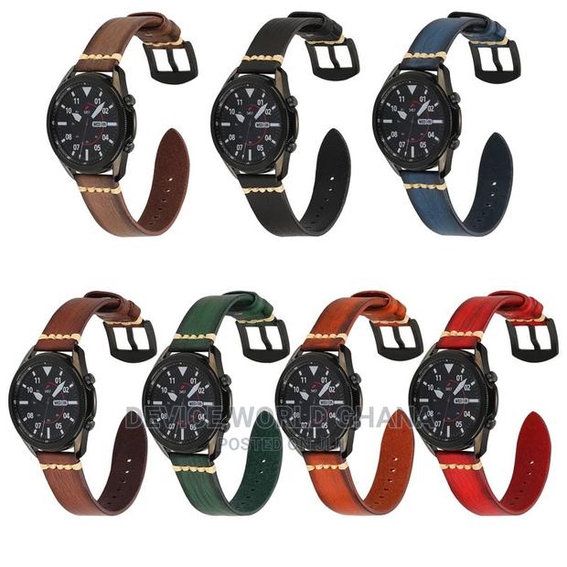 Vintage Wax Leather Strap 4 Samsung Watch/Gear/Huawei Gt Etc photo 7