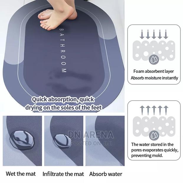 Quick Drying Bathroom Mat/Rug. · Photo 2