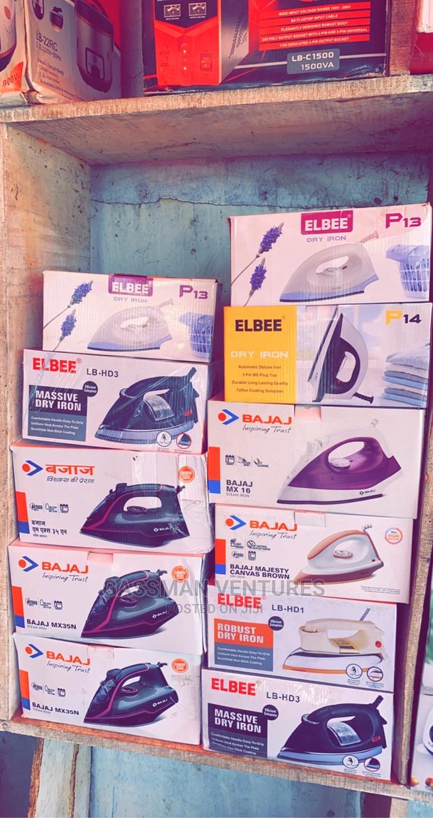 Dry Steam Electric Irons