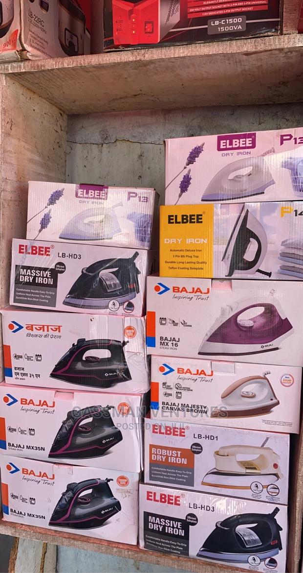 Dry Steam Electric Irons