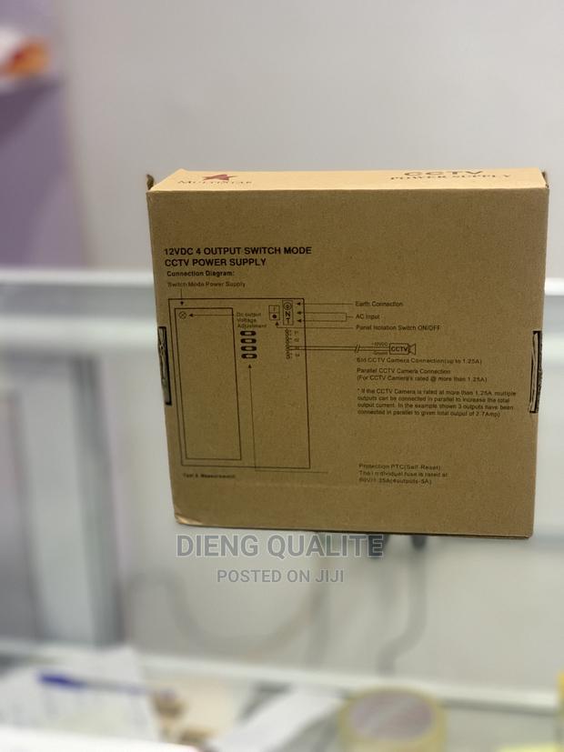4ch 5amp CCTV Power Supply photo 3