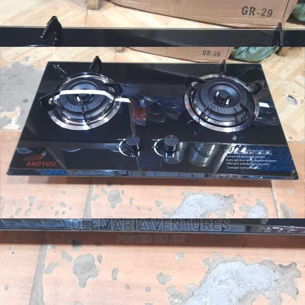 AYGAZ Built in 2 Burner Auto Ignition Glass Top Gas Hob photo 5