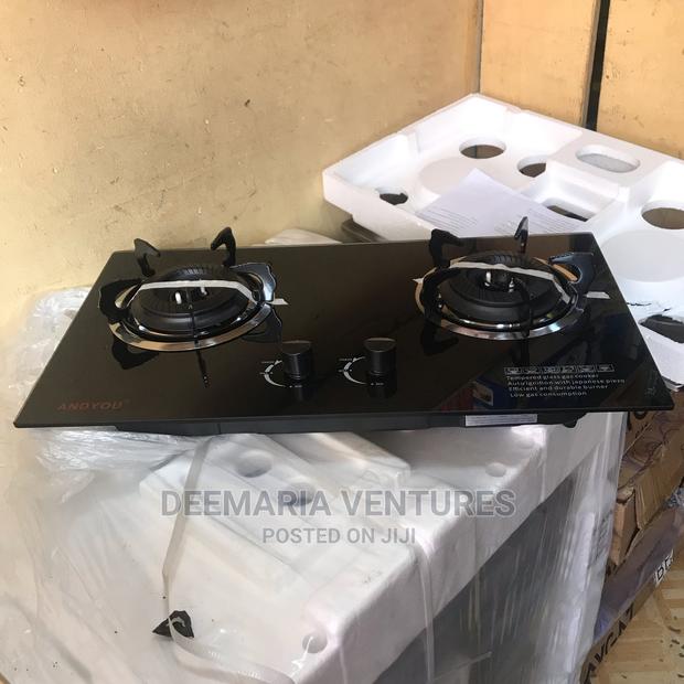 AYGAZ Built in 2 Burner Auto Ignition Glass Top Gas Hob photo 7
