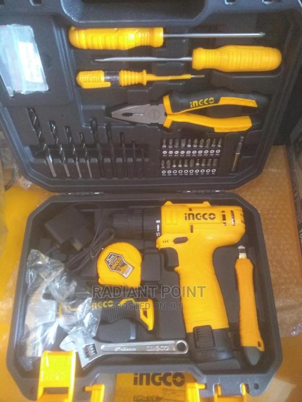 Ingco 81pcs Tool Set Cordless Drill · Photo 2