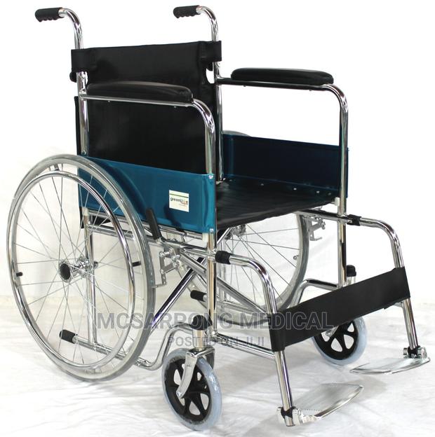 Foldable Wheelchair (Economic Standard Shortback Model) · Photo 4