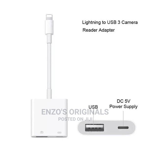 Ligtning To Usb 3 Camera Adapter 100% Original Ios Certified · Photo 3