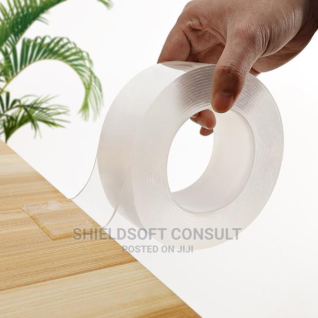 Adhesive Tape, Double Sided Reusable Gel Tape 5m · Photo 3