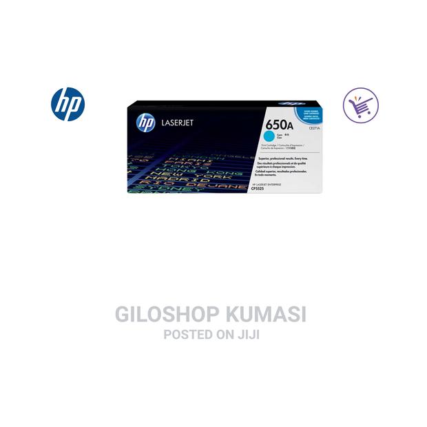 HP 650A Cyan Original Laserjet Toner Cartridge, CE271A · Photo 2