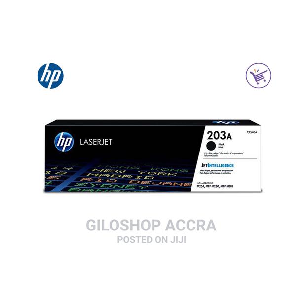 Hp Cf540a 203a Laserjet Toner Cartridge - Black · Photo 2