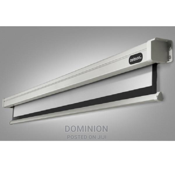 Top Edge 200cm*200cm Electric Projector Screen+ Rf Romo · Photo 3
