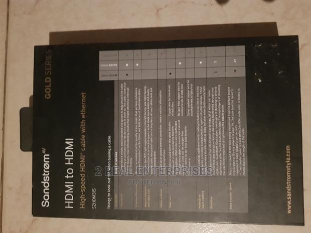 Sandstrom Hdmi Cable With Ethernet photo 2