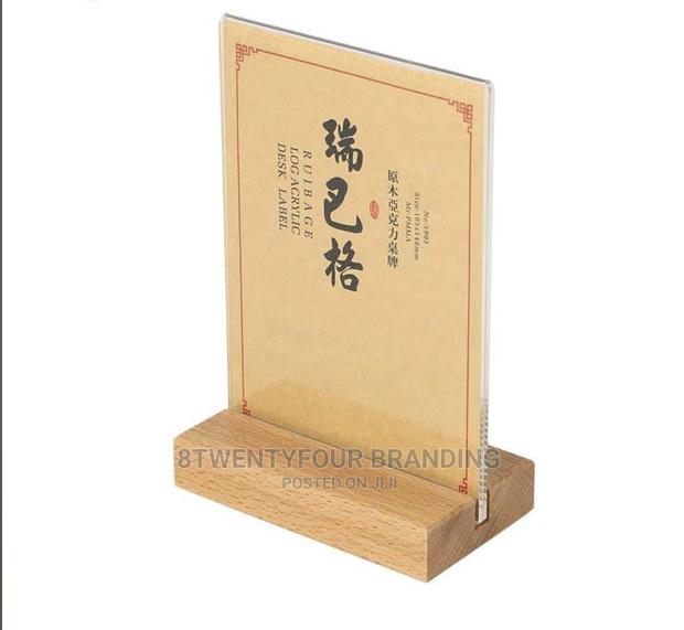 Table Top Display Stand (A5 A6)