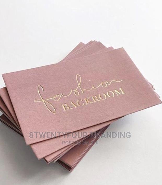 3D Printing on Cards (Gold, Silver, Rose Gold Etc.)