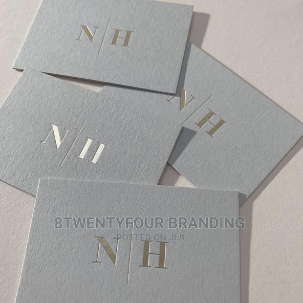 3D Printing on Cards (Gold, Silver, Rose Gold Etc.)