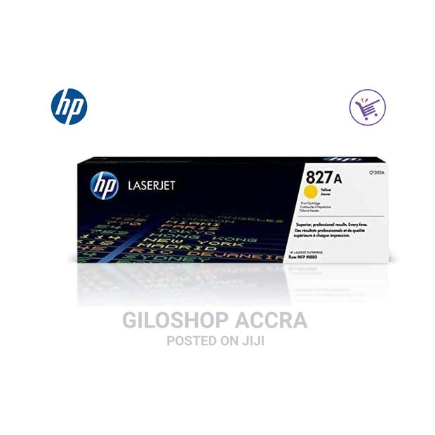 HP 827A Yellow Original Laserjet Toner Cartridge, CF302A · Photo 2