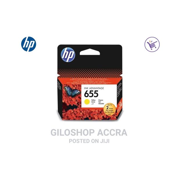 HP 655 Yellow Ink Cartridge (CZ112A) · Photo 2