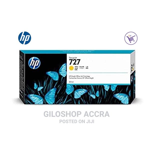 HP 727 300-Ml Yellow Designjet Ink Cartridge, F9J78A · Photo 2