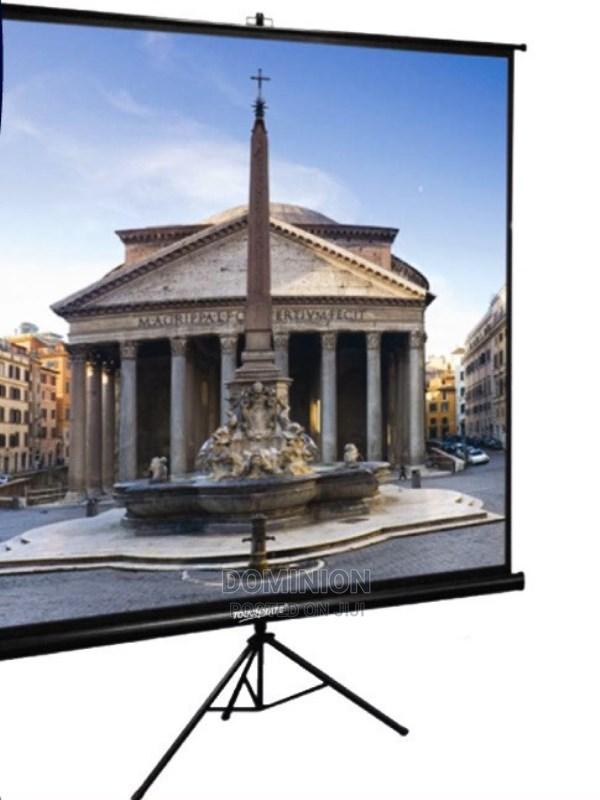 150cm/ 60" / 5 Feet Top Edge Tripod Projector Screen · Photo 4