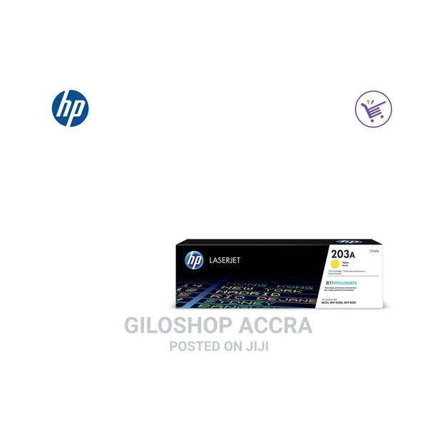 Hp Cf542a 203a Laserjet Toner Cartridge - Yellow · Photo 2