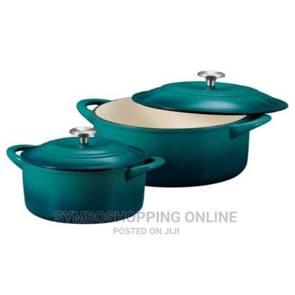 Tramontina Dutch Oven Set, 2-Pack ( Teal ) photo 4