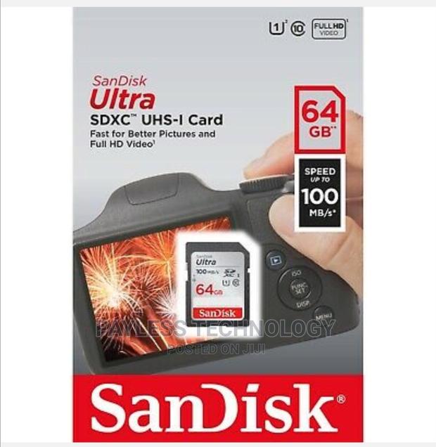 Sandisk 64gb Sdhc Camera Memory Card · Photo 2