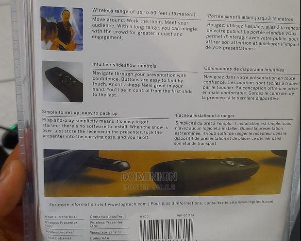 Logitech R400 Wireless Presenter 50ft/15m Original · Photo 4