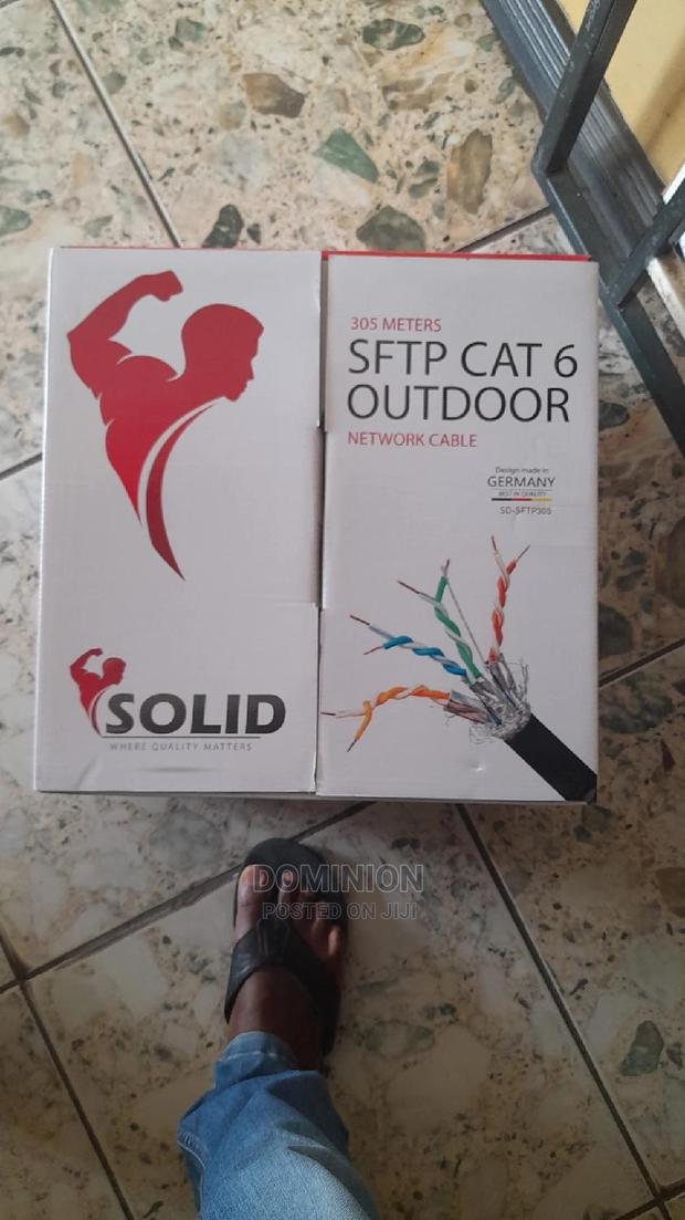 Solid Sd-sftp 305m (1000ft) Cat6 Outdoor Newtwork Cable · Photo 3