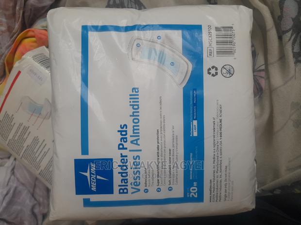Medline Bladder Pads, Light Absorbency, 20/Bag, One Bag · Photo 4