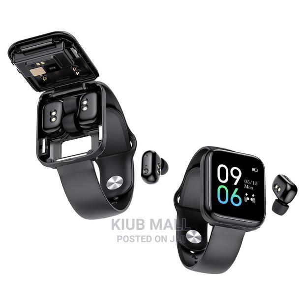 Smart Health Watch With Earbud