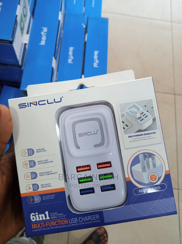 6 in 1 Multi Functional USB Charger (6 Ports) · Photo 4