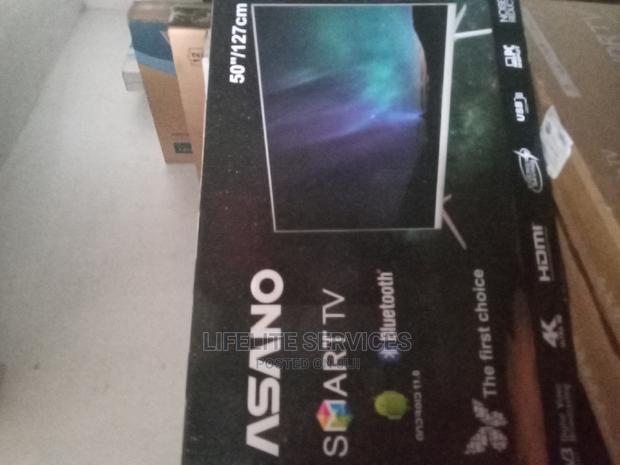 Smart Android Tv- Asano 50"(Bluetooth)