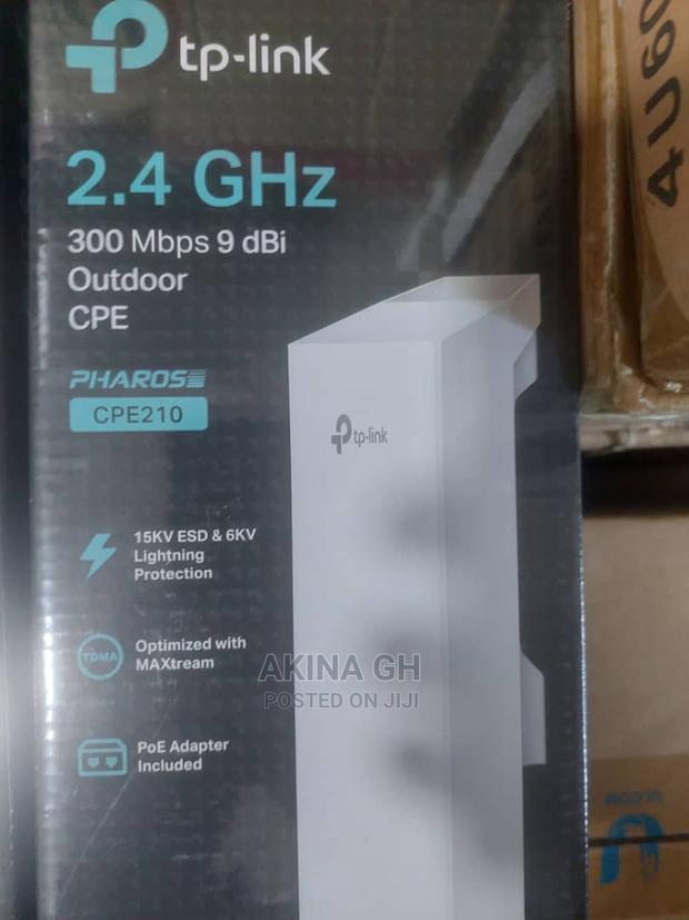 Tp-Link Cpe210 300mbps 9dbi Outdoor Cpe Access Point 2.4ghz · Photo 2