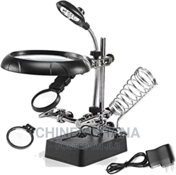 Magnifier With Soldering Iron Stand and Board Holder · Photo 2