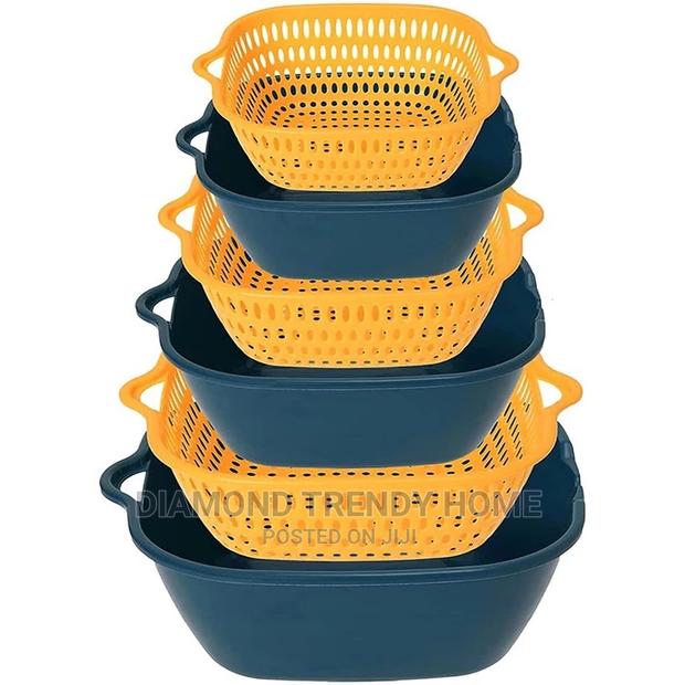 6pcs Multifunctional Kitchen Drainer photo 2