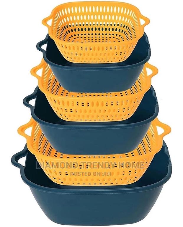 6pcs Multifunctional Kitchen Drainer photo 3
