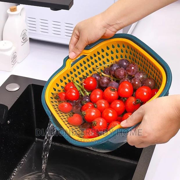 6pcs Multifunctional Kitchen Drainer photo 4