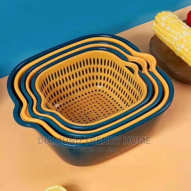 6pcs Multifunctional Kitchen Drainer photo 5