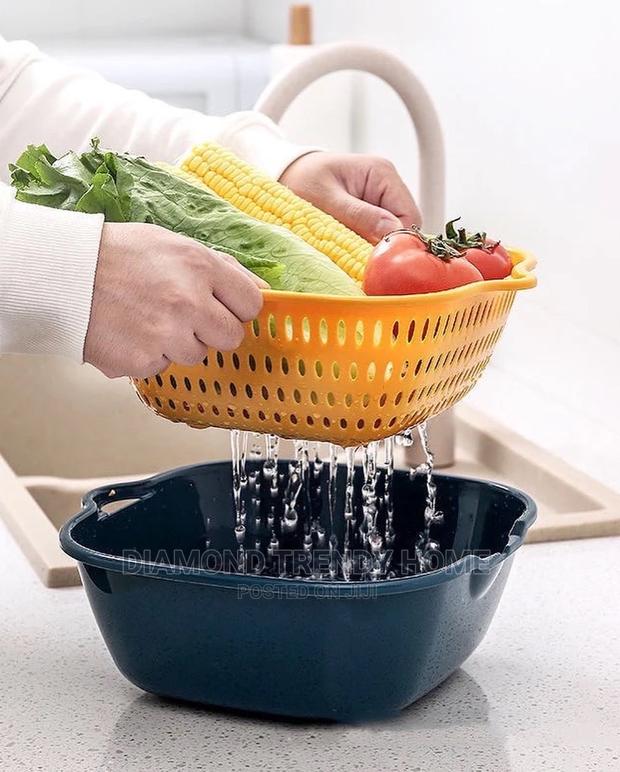 6pcs Multifunctional Kitchen Drainer photo 8