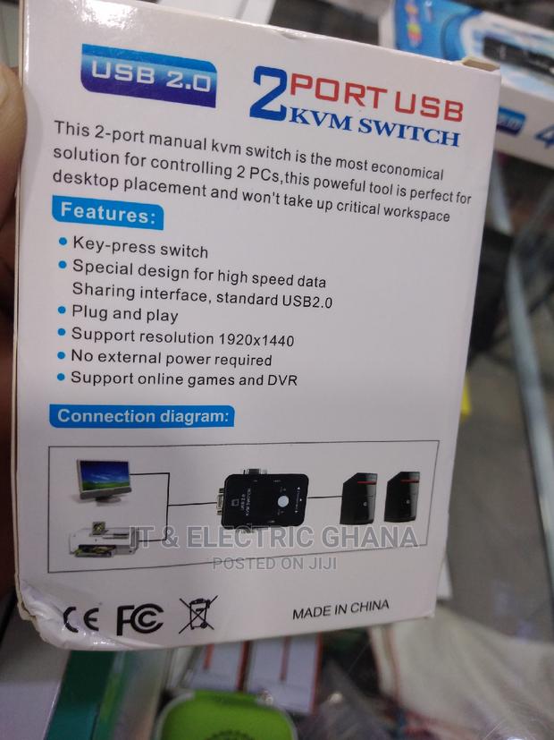2 Port Vga KVM Switch photo 4